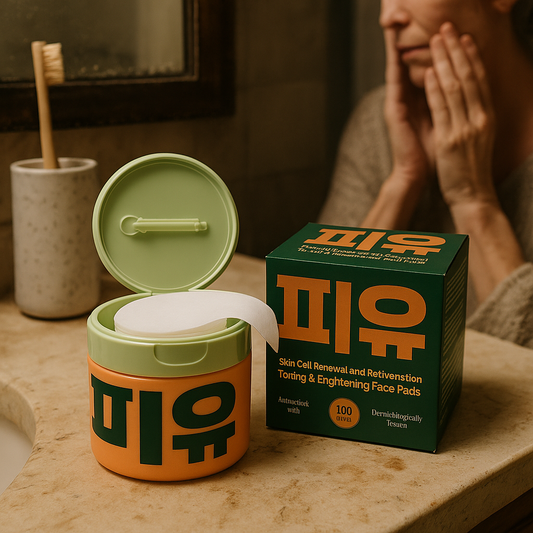 Korean Anti-Aging Toner Pads – Fades Dark Spots & Wrinkles Fast (100 Pads)🥑